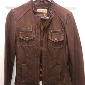 Michael Kors leather jacket